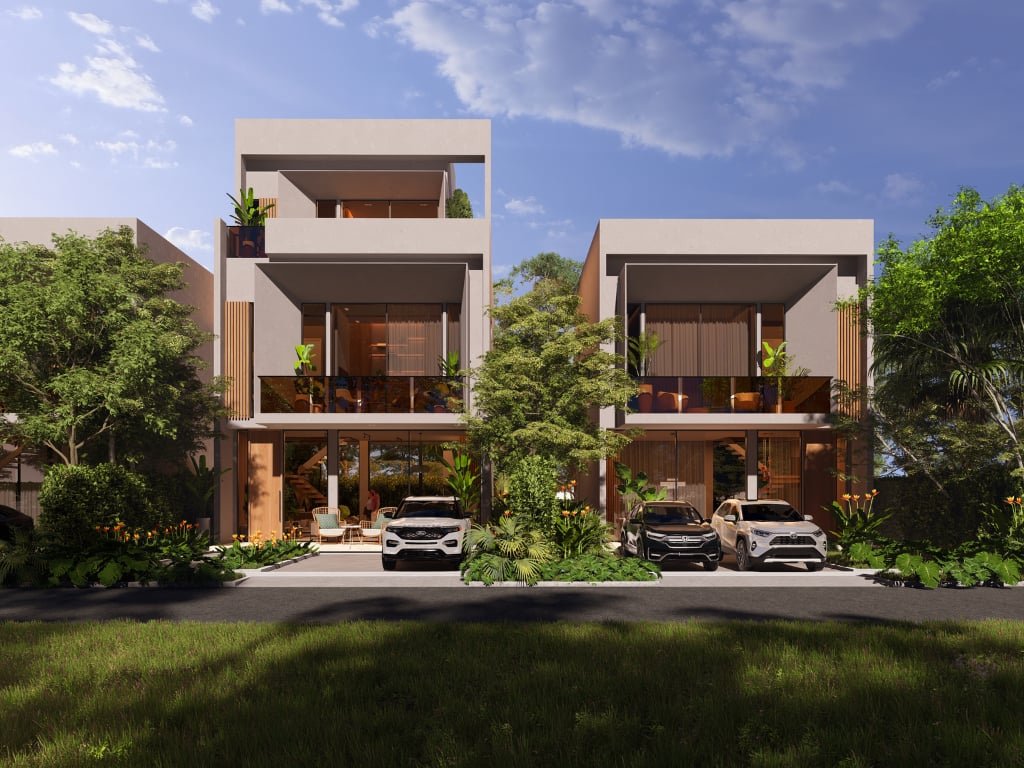 Render de la Villa 1 de Szenza